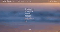 Desktop Screenshot of overstress.com.br